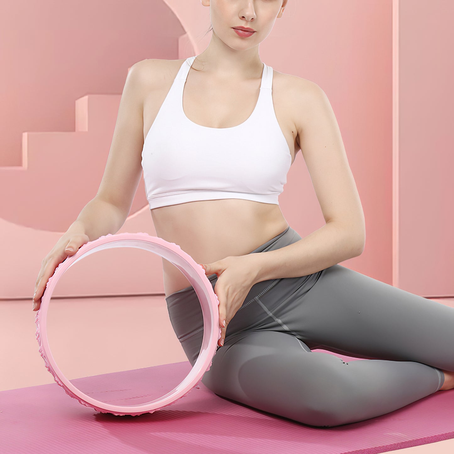 Massage Yoga Wheel for Back Relief